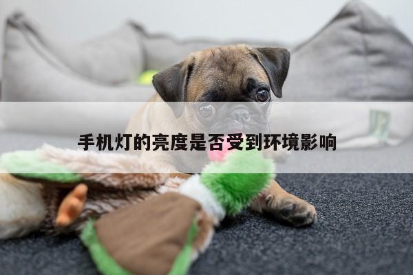 【凯发网站】手机灯的亮度是否受到环境影响